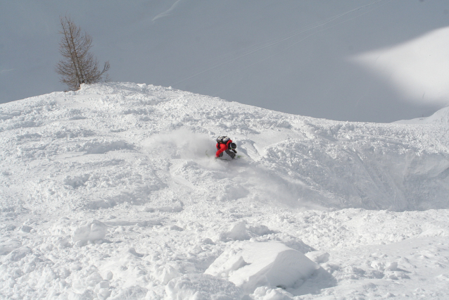 Sella Nevea freeride: sem se jezdí za prašanem