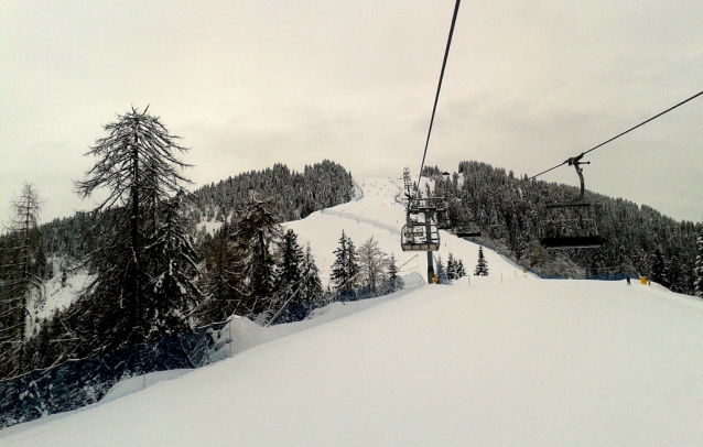 Tarvisio: skiareál v Julských Alpách