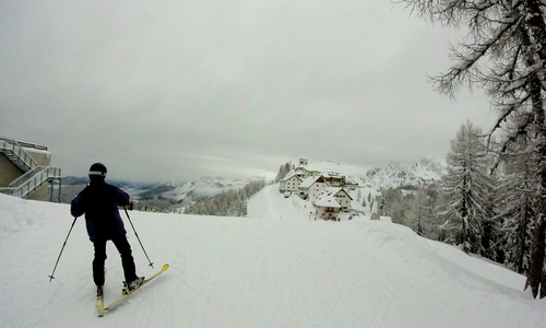 Tarvisio: skiareál v Julských Alpách Tarvisio: skiareál v Julských Alpách