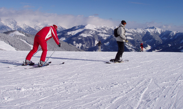 Lyžování v Zell am See není jen ledovec Kaprun