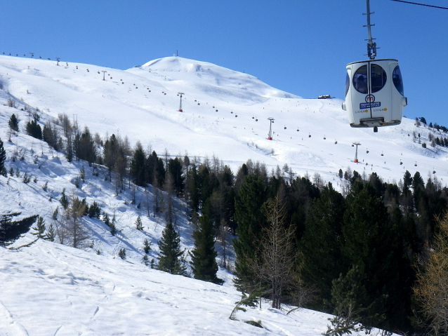 Livigno: prvotřídní lyžování v Itálii