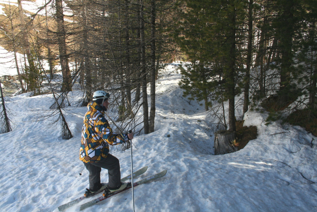 Livigno freeride - terénní lyžování