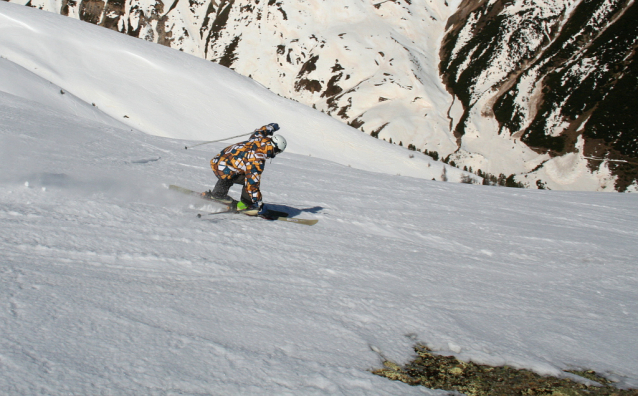 Livigno freeride - terénní lyžování