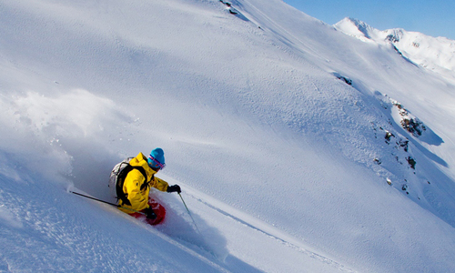 Livigno freeride - terénní lyžování