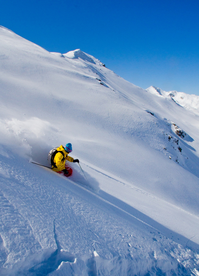 Livigno freeride - terénní lyžování