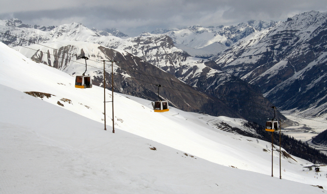 Livigno: prvotřídní lyžování v Itálii