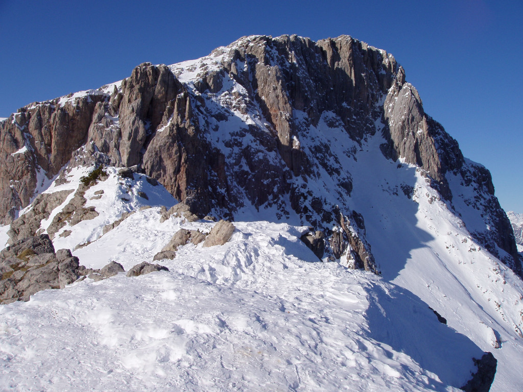 Nassfeld, Trogkofel (2280 m).