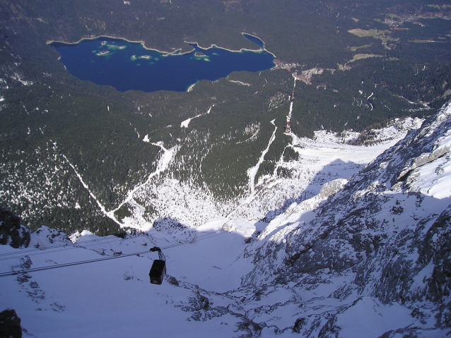 Zugspitze: nejvýš v Německu