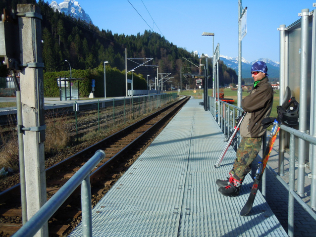 Zugspitze – lyžařský ledovec pro železniční fandy