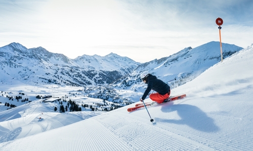 Obertauern: obrovská alpská mísa plná čerstvého sněhu Obertauern: obrovská alpská mísa plná čerstvého sněhu