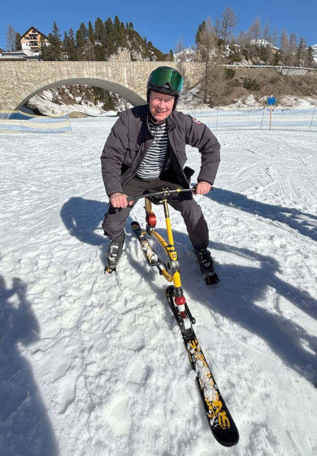 Za snowbikovým guru do Obertauern