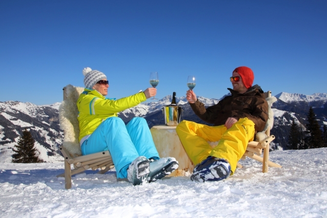 Großarl-Dorfgastein: lyže, sáňky a alpská idyla