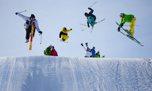 9x lyžování v Hochsteiermark
