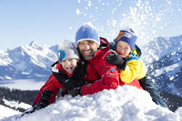 Alpská zima se 100% jistotou sněhu Alpská zima se 100% jistotou sněhu