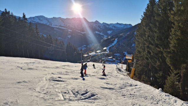 Továrna na sníh Zillertal arena