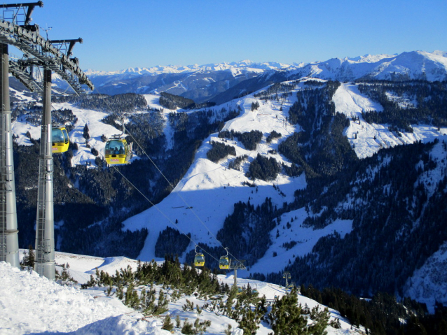 Saalbach, Hinterglemm, Leogang a Fieberbrunn