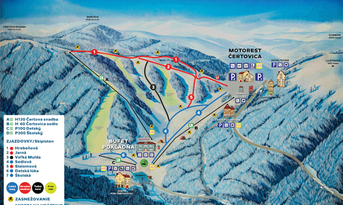 Čertovica - kultovní skiareál v Nízkých Tatrách Čertovica - kultovní skiareál v Nízkých Tatrách