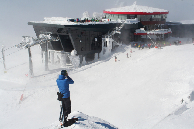 Best downhill skiing Chopok, Slovakia