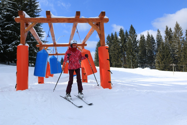 Jarná lyžovačka na Oravskej Lesnej