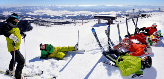 Štrbské Pleso je první pro lyžaře