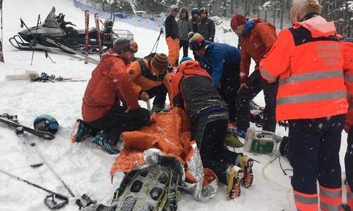 Polský lyžař zkolaboval ve Spálené Polský lyžař zkolaboval ve Spálené