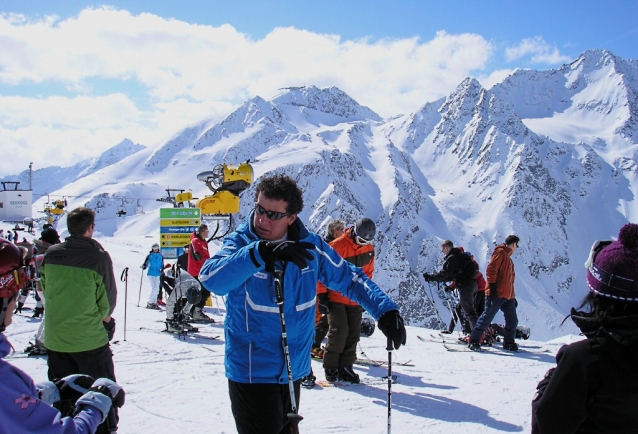 Studené vibrace v Hochgurgl