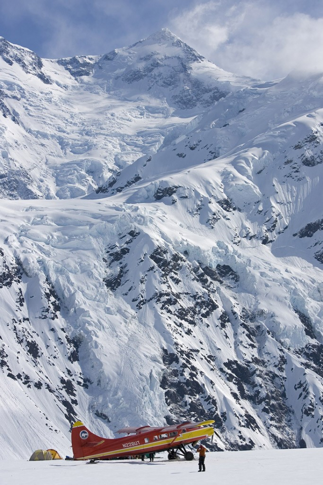 Vertikální rauš na Mount St.Elias 