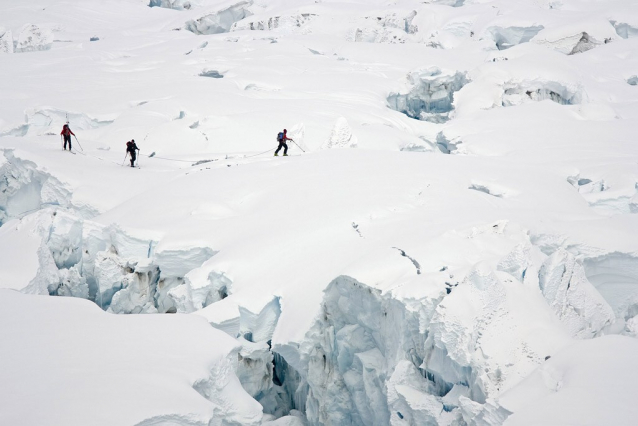 Vertikální rauš na Mount St.Elias 