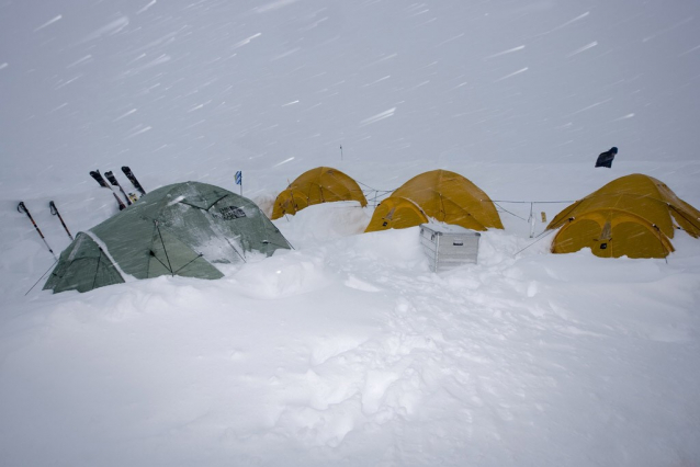 Vertikální rauš na Mount St.Elias 