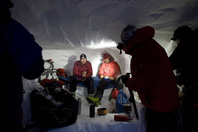 Vertikální rauš na Mount St.Elias 