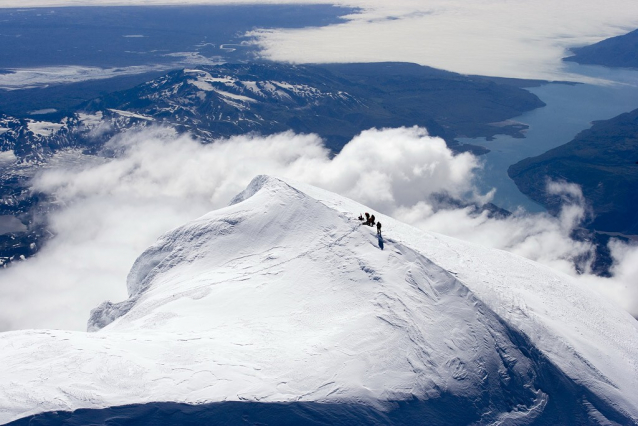 Vertikální rauš na Mount St.Elias 