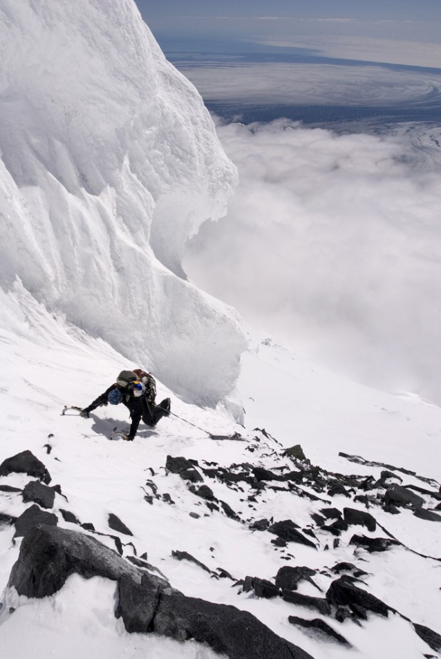 Vertikální rauš na Mount St.Elias 