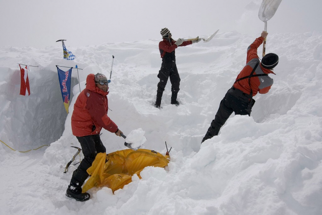 Vertikální rauš na Mount St.Elias 