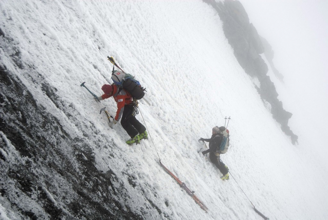 Vertikální rauš na Mount St.Elias 