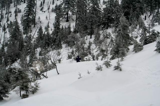 Bílé Labe na skialpech