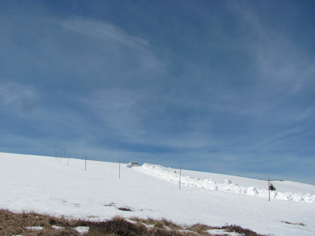 Jarní skialp bahno v Krkonoších