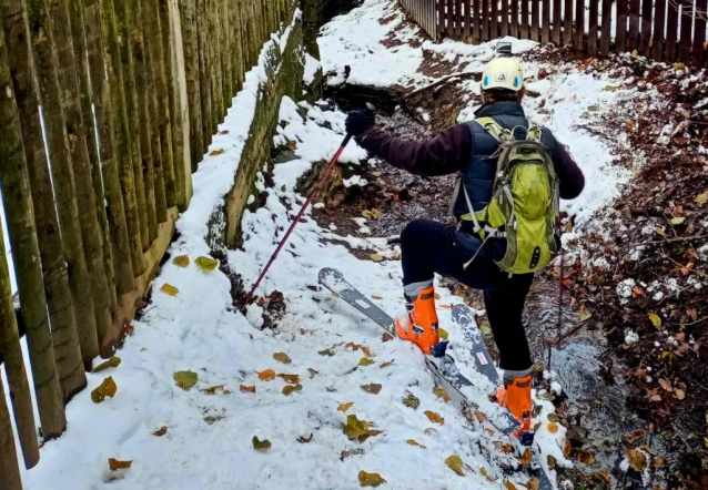 Cukrák: z konce Brd k Berounce na lyžích