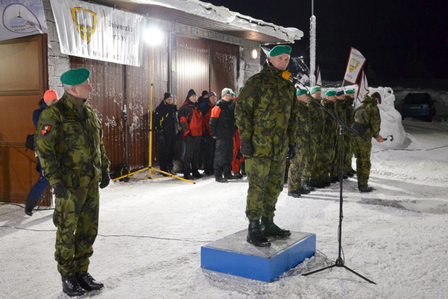 V Jeseníkách byl zahájen extrémní armádní závod Winter Survival