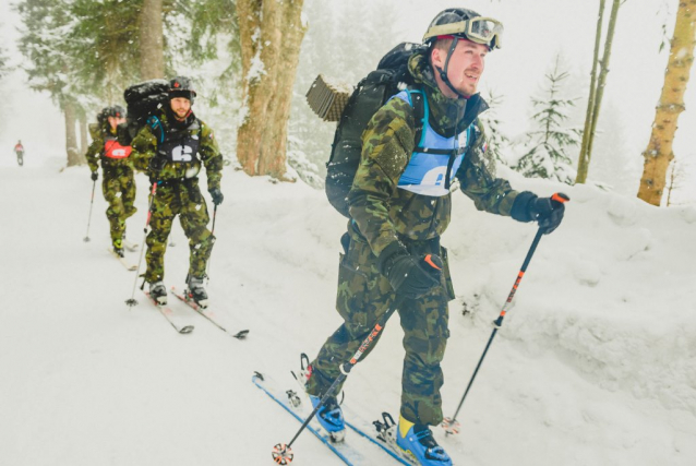 V Jeseníkách byl zahájen extrémní armádní závod Winter Survival