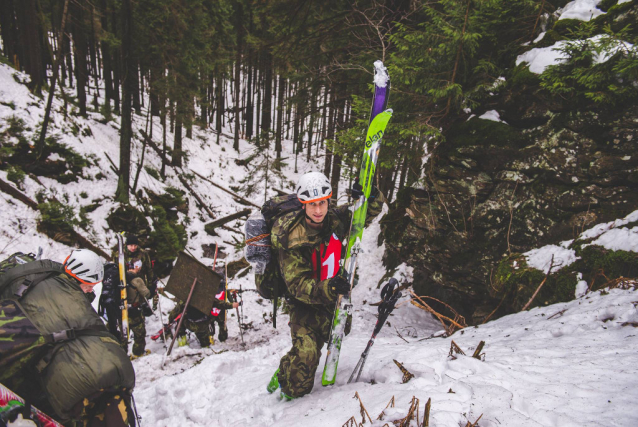 Vojenský Winter Survival v Jeseníkách