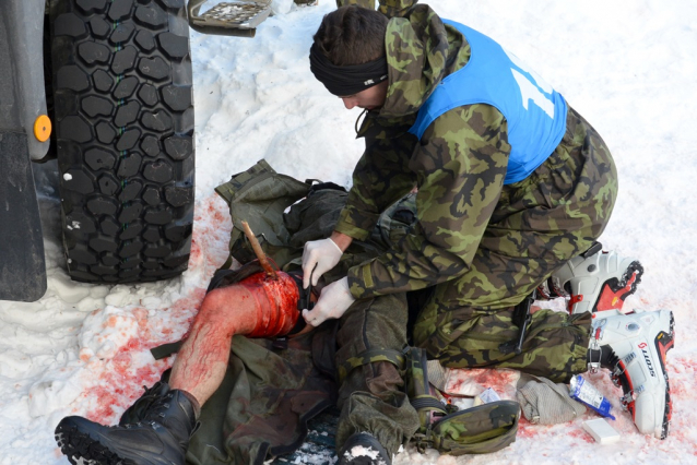 V Jeseníkách byl zahájen extrémní armádní závod Winter Survival