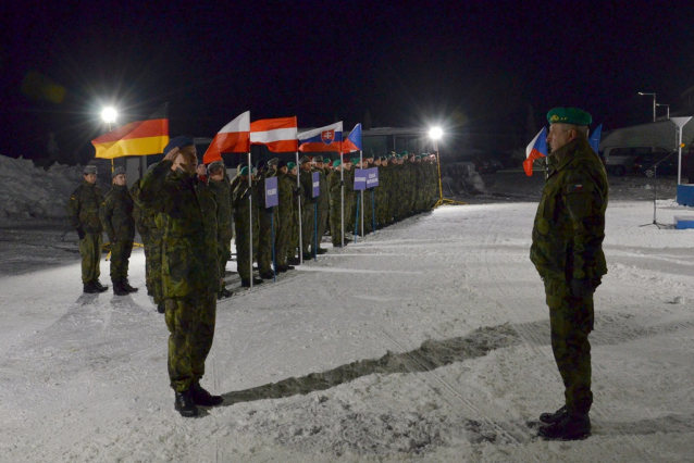 V Jeseníkách byl zahájen extrémní armádní závod Winter Survival