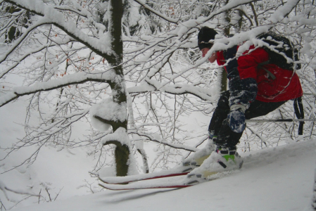 VIDEO Ortel na lyžích
