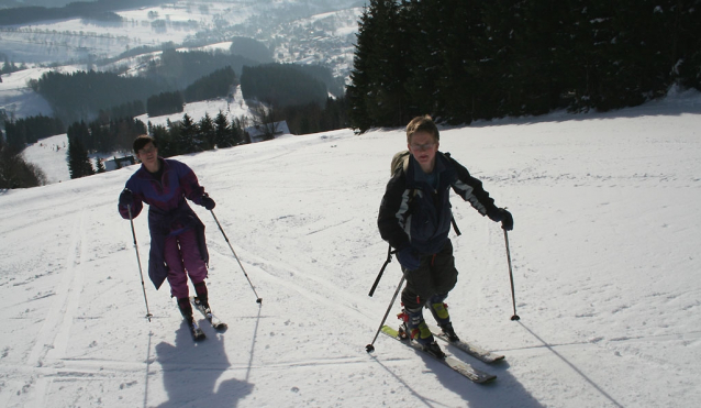 Lyžařský výlet na Lysou horu a do Rokytnice na skialpech