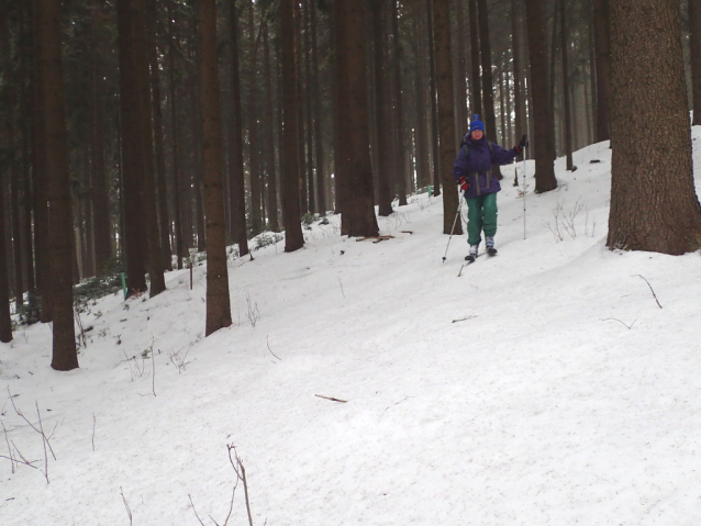 Trampové na skialpech sjeli Sněžku, podívali se do Soví doliny a na Dlouhý hřeben