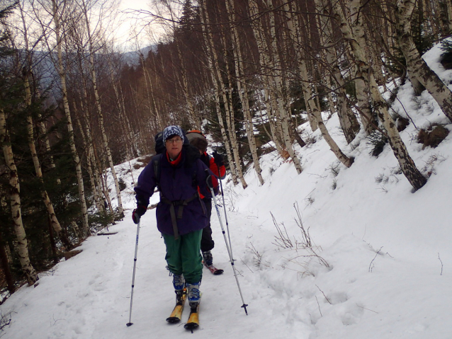 Trampové na skialpech sjeli Sněžku, podívali se do Soví doliny a na Dlouhý hřeben