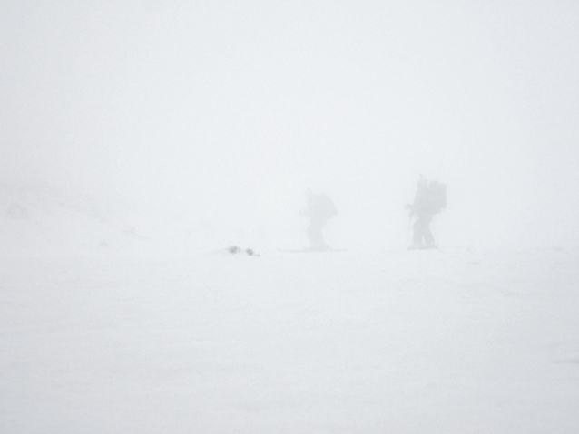 Trampové na skialpech sjeli Sněžku, podívali se do Soví doliny a na Dlouhý hřeben