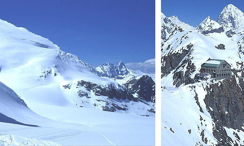 Haute Route: podrobný itinerář Haute Route: podrobný itinerář