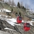 Courmayeur: závěje prašanu Courmayeur: závěje prašanu