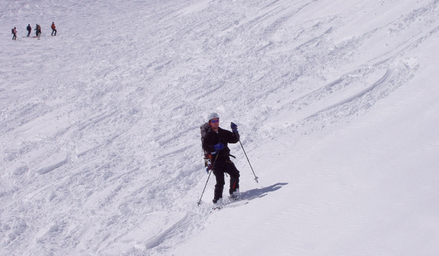 Ledovec ve Vallée Blanche vydal mrtvého snowboardistu po dvou letech